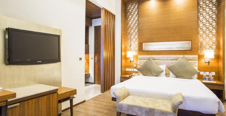 Oodles Hotel Nueva Delhi Exterior foto