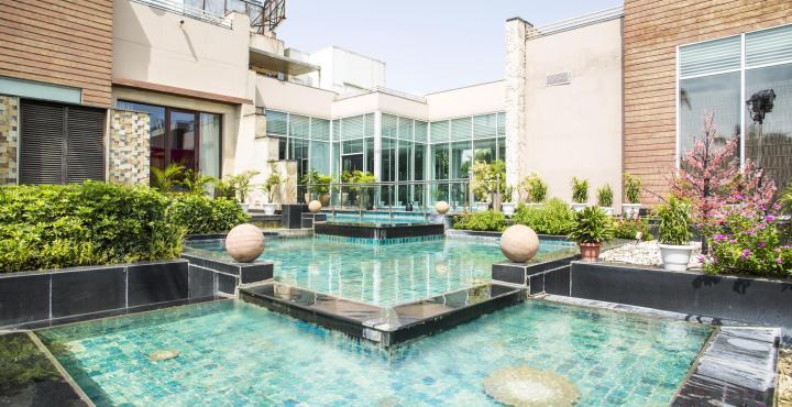 Oodles Hotel Nueva Delhi Exterior foto